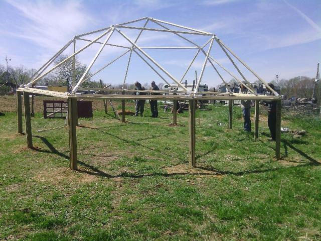 OUR NEW FREAKING DOME!!!!!!
